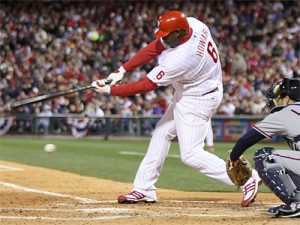 Ryan Howard is MLB's career leader with 27 golden sombreros